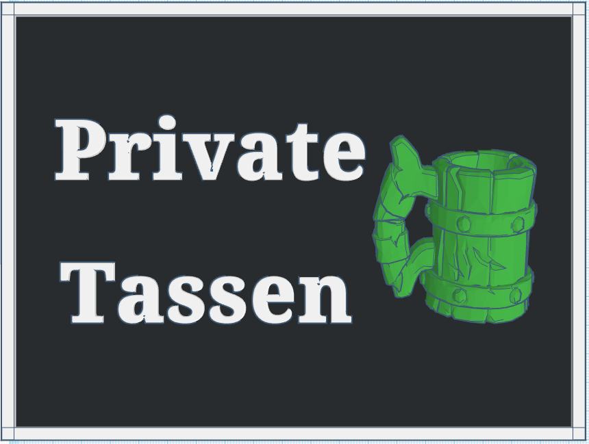 Hinweise Büro Kollektion Teil 2 von 6 >Private Tassen<
