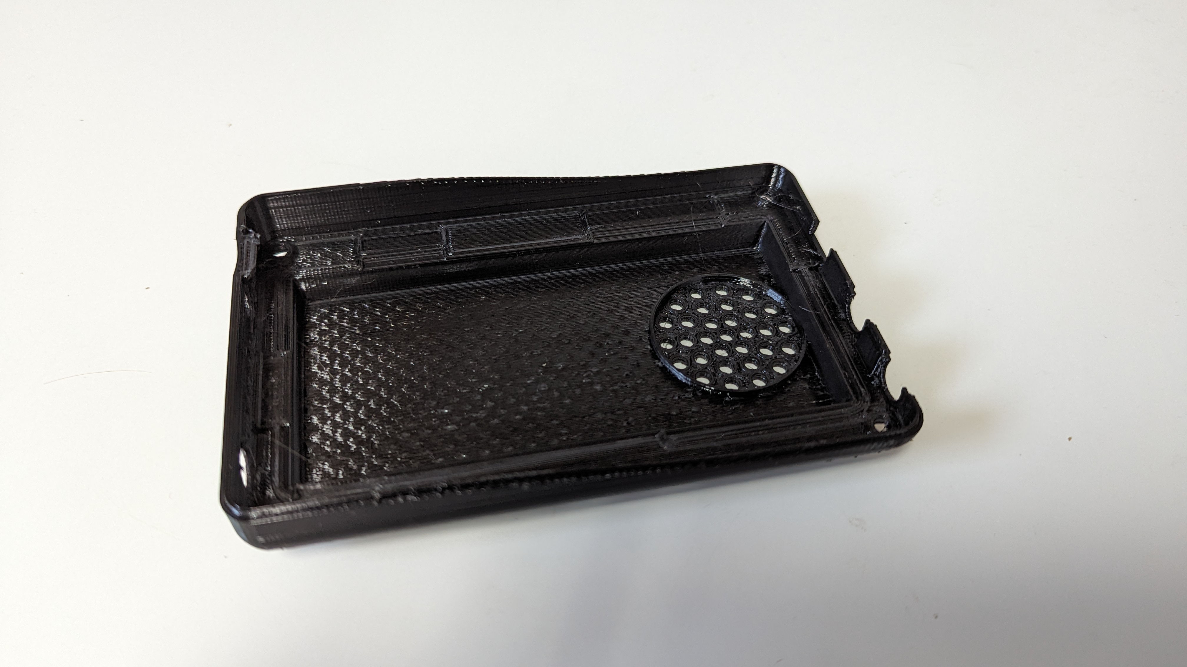 HackRF Portapack H2 lower case with battery and speaker