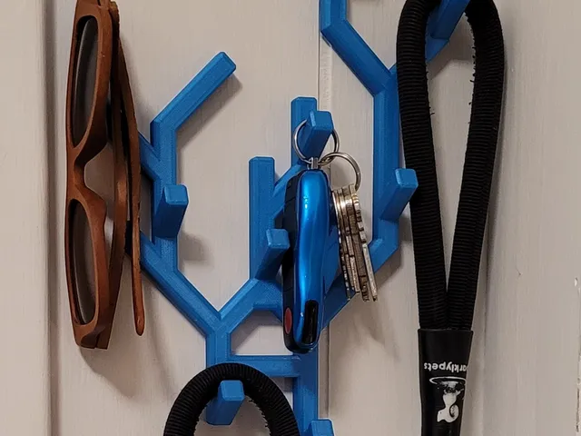 Aesthetic Wall Organizer (Embedded Magnetic Hooks)