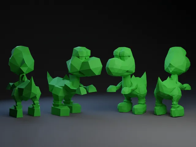 Low Poly Yoshi