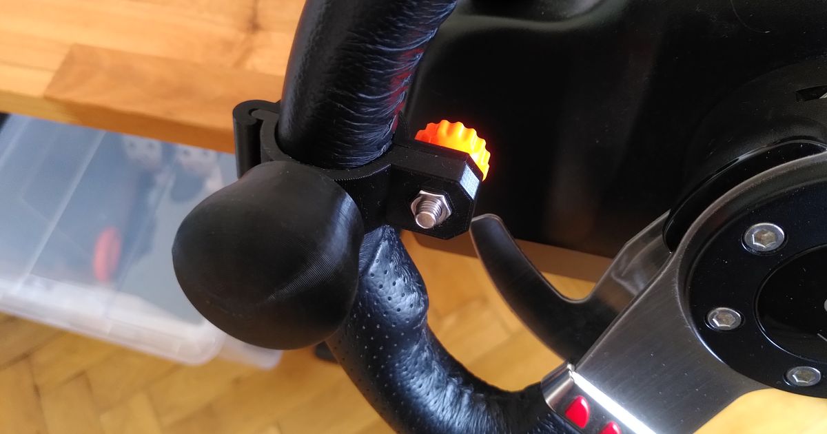 Steering Wheel Knob by caspre Download free STL model