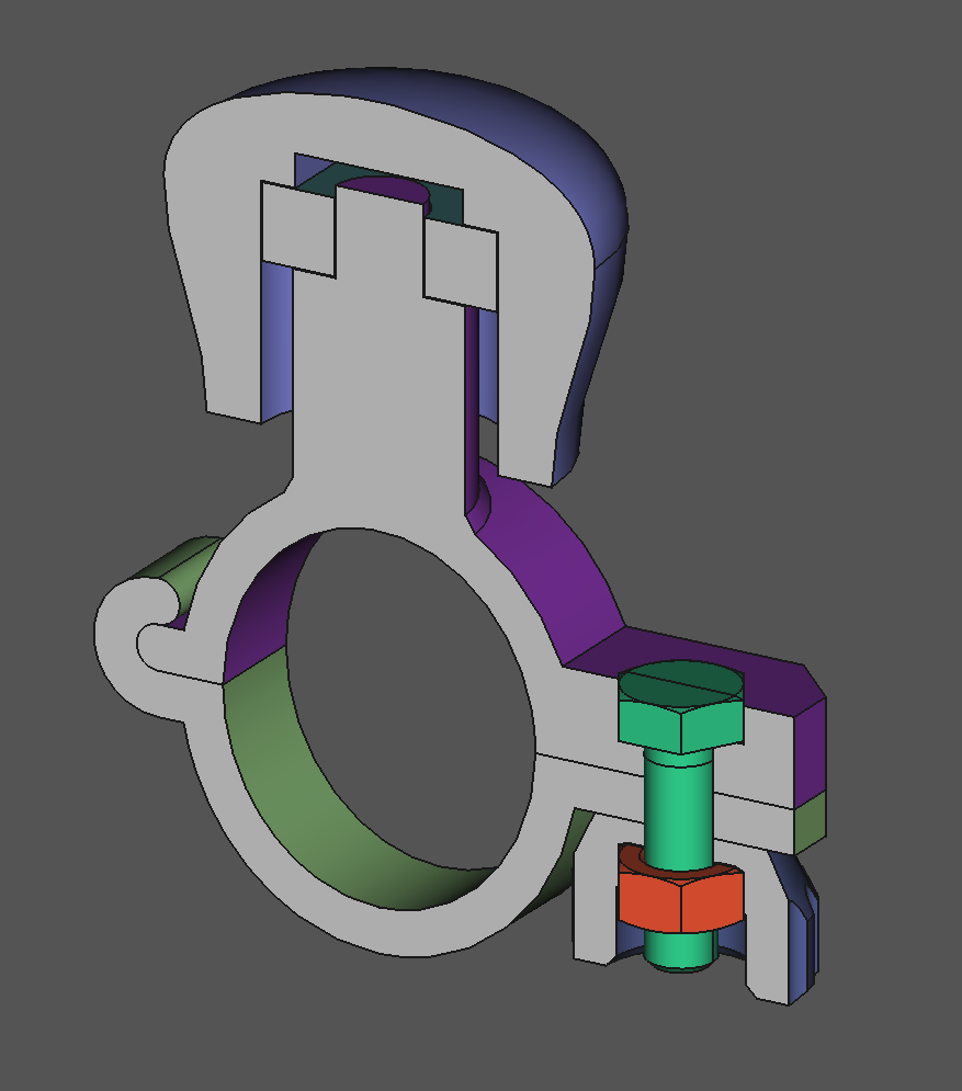 Steering Wheel Knob by caspre Download free STL model