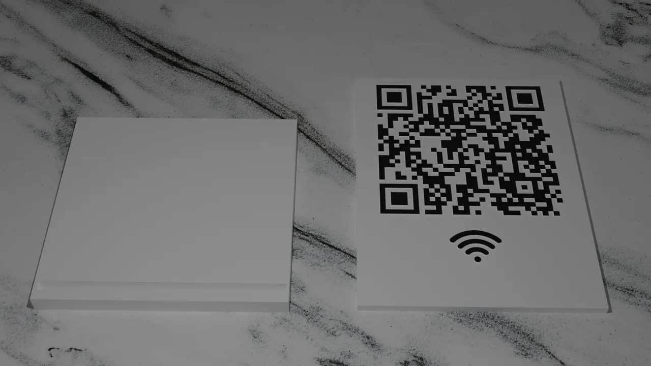 Rick Roll Prank QR Code Wi-Fi Sign