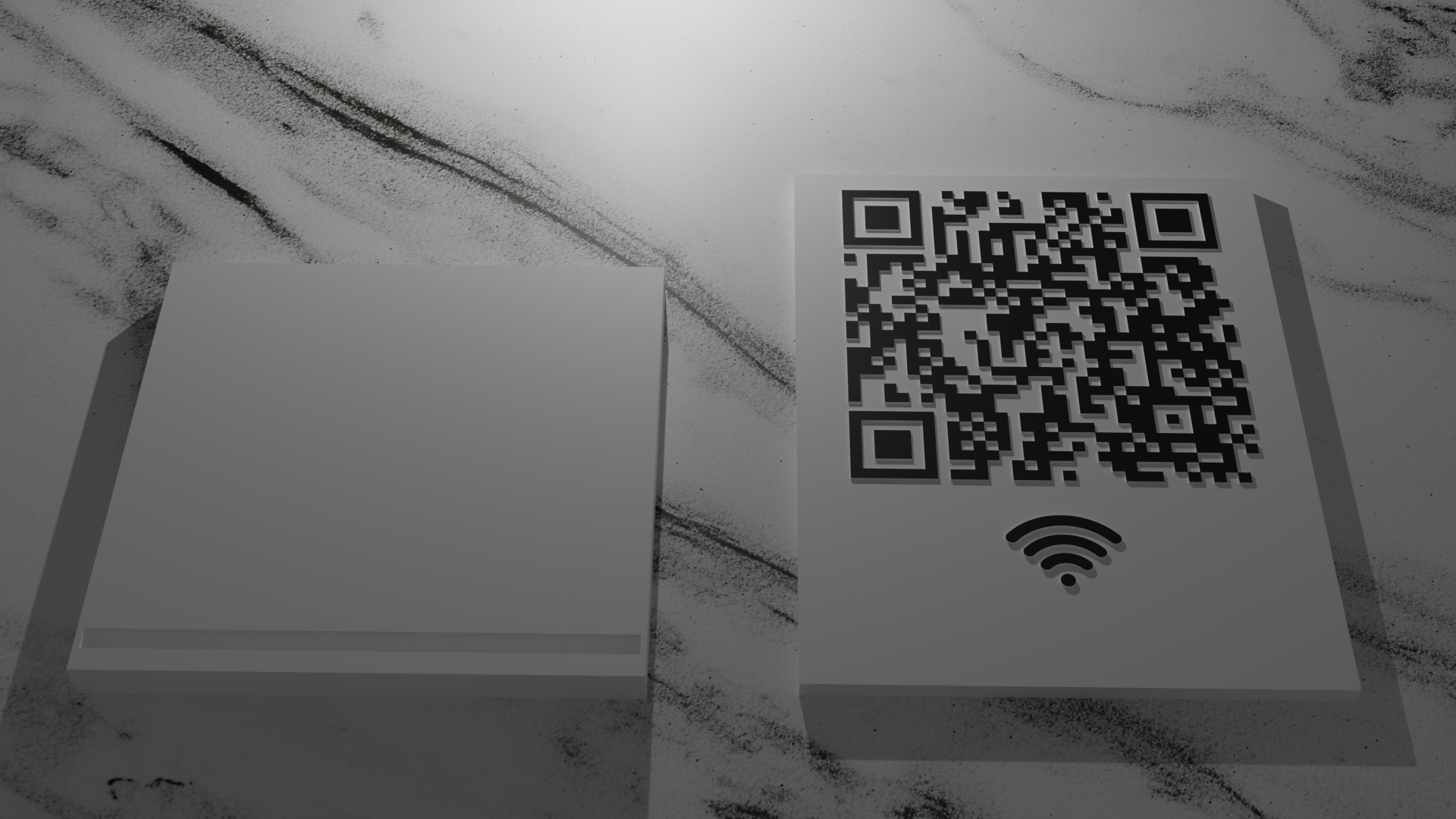 Miniatura 3 do modelo 3D Rick Roll WiFi QR code