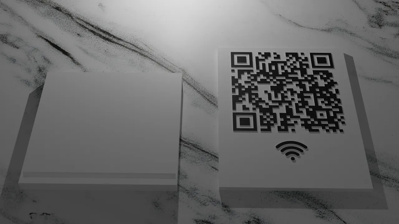 rickroll free wifi QR code by Theo, Download free STL model