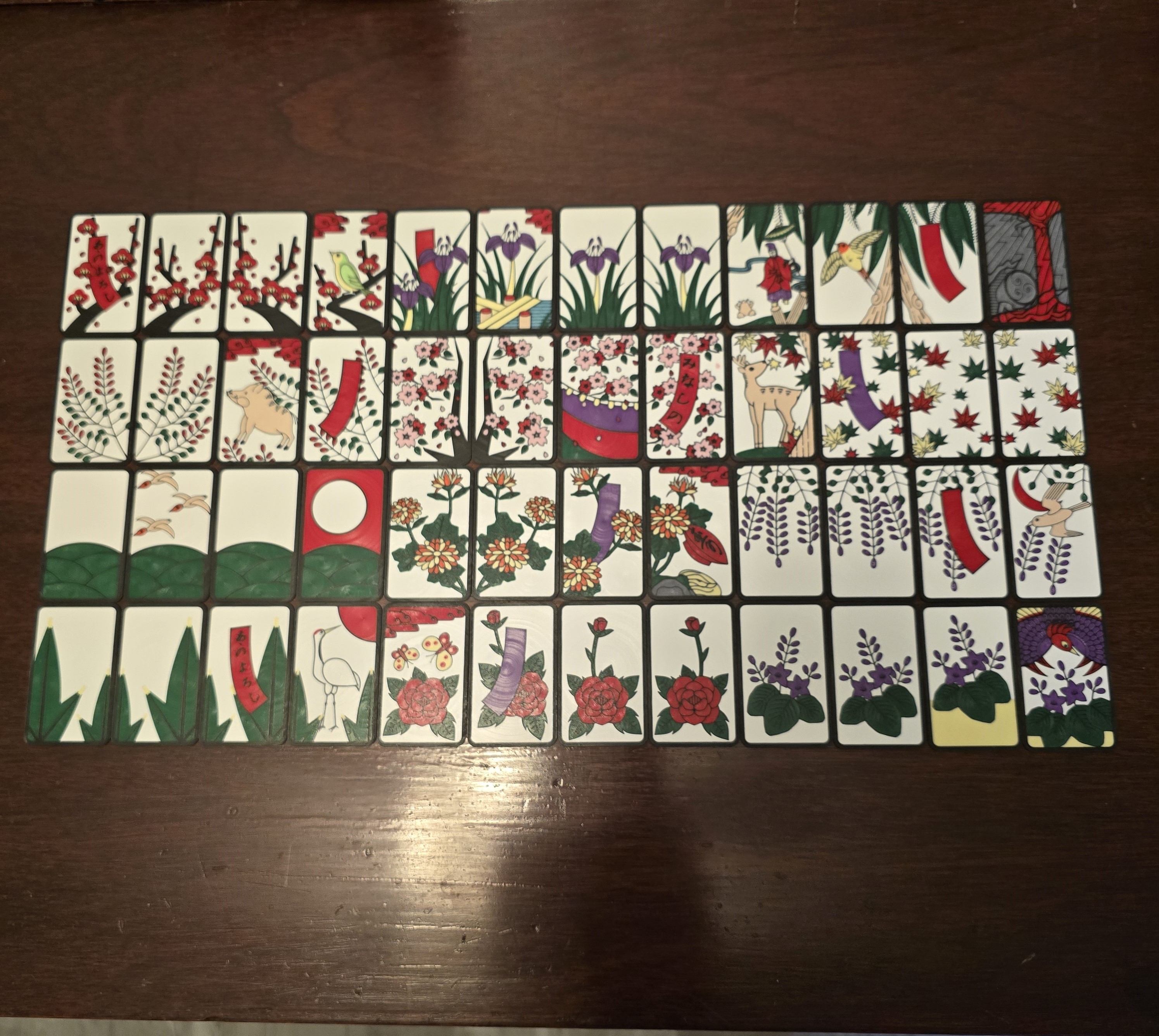 Traditional Hanafuda Cards