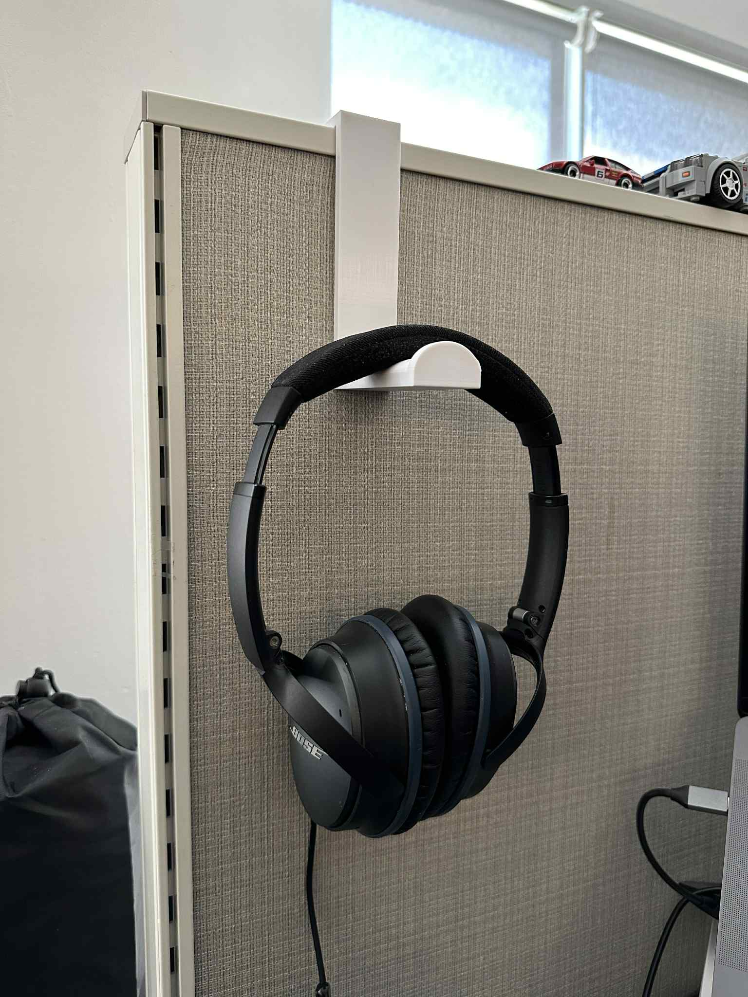 Cubicle Headphone Hook