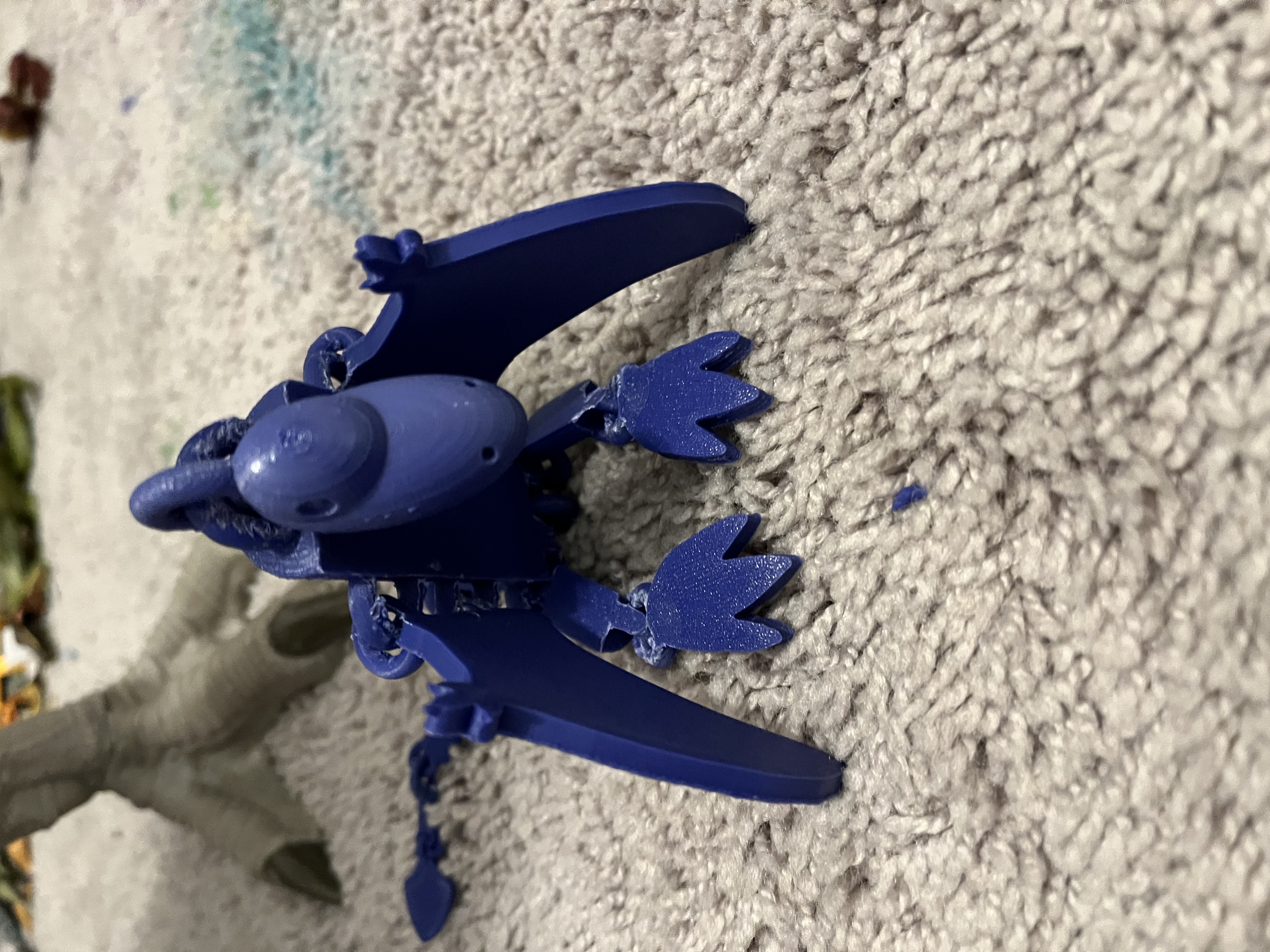 Miniatura 5 do modelo 3D Articulated Dimorphodon