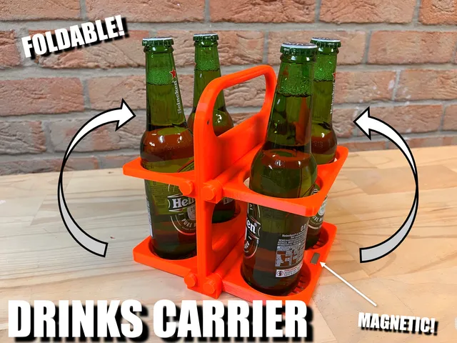 Foldable Drinks Carrier