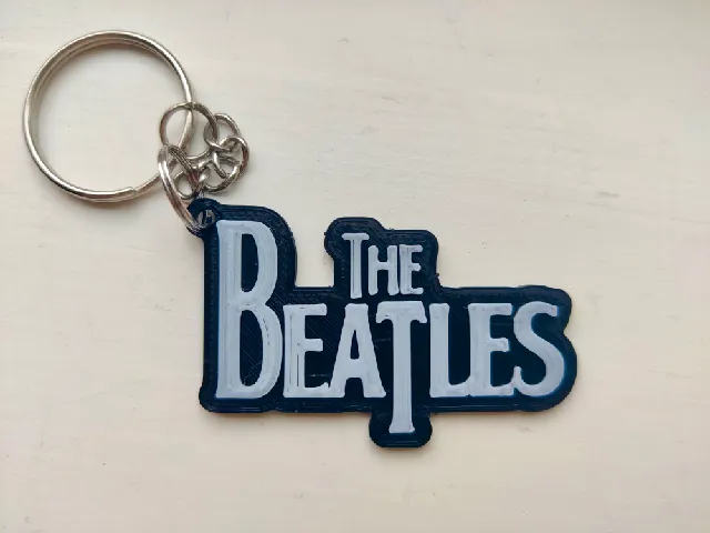 The Beatles keychain