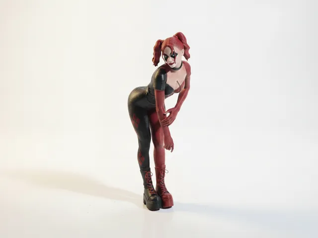 Gothic Girl Figure Collectible 3D Printable