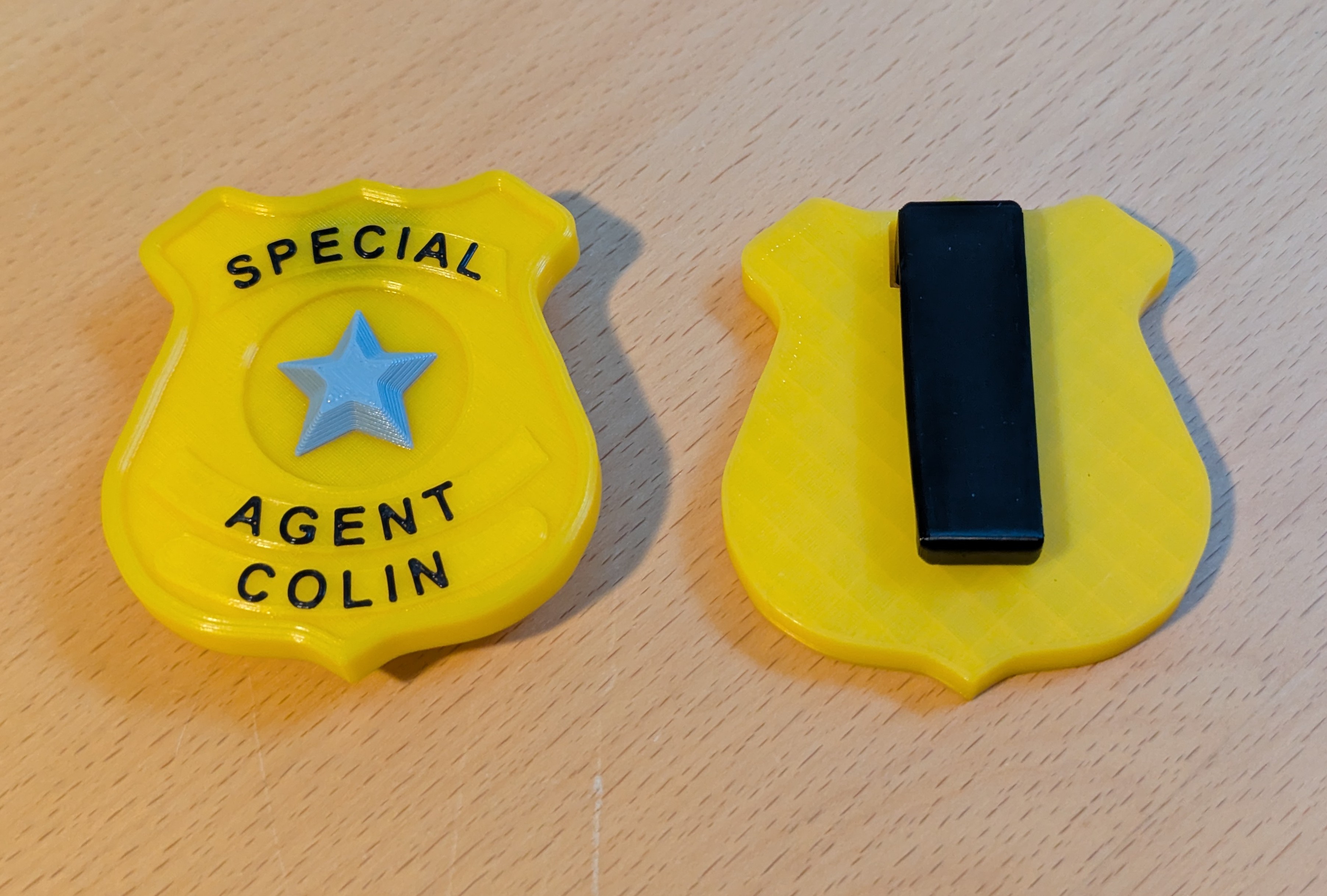 Customizable Police Badge