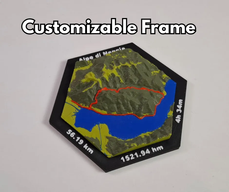 Hiking and Cycling Map Generator | TrailPrint3D | Blender Addon by