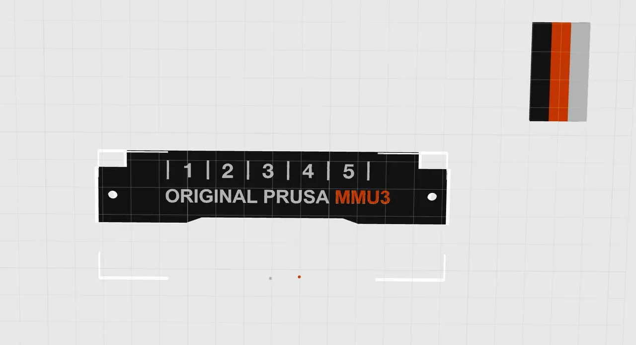 MMU3 Label Plate STEP by Ajax | Download free STL model | Printables.com