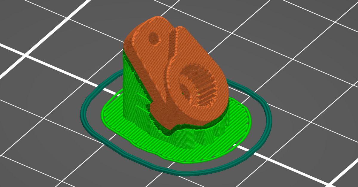 Short servo horn by Mikael Tulldahl Download free STL model