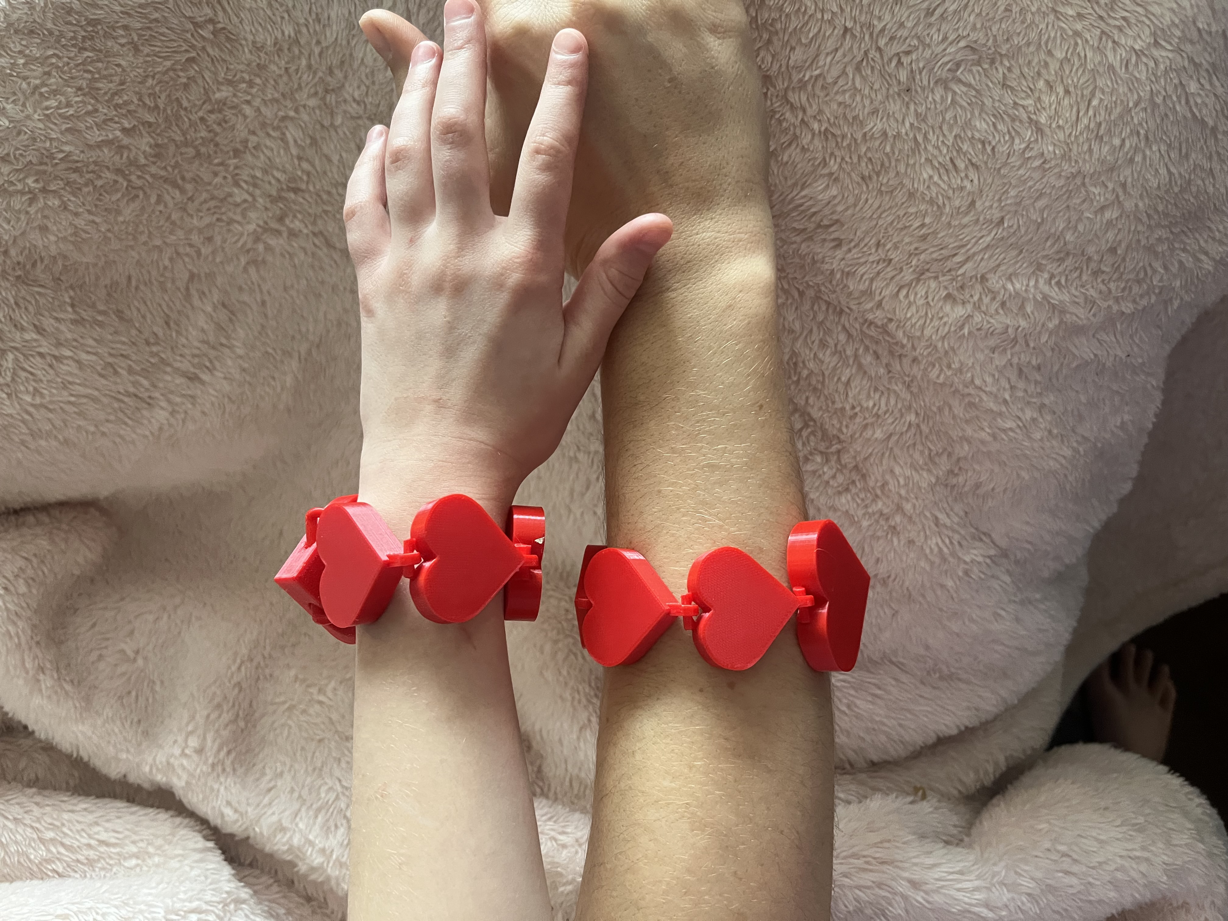 Flexi Articulated Heart Bracelet ( Valentine’s Day)