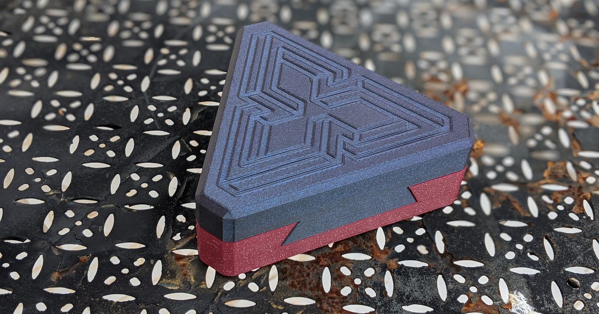 "Impossible" puzzle box. by GLeZz Download free STL model