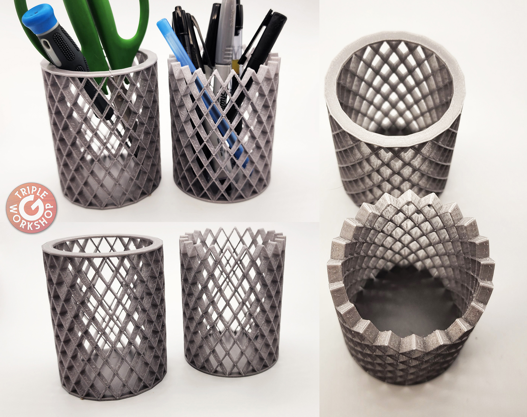 ◇ Mesh Pencil Cups ◇