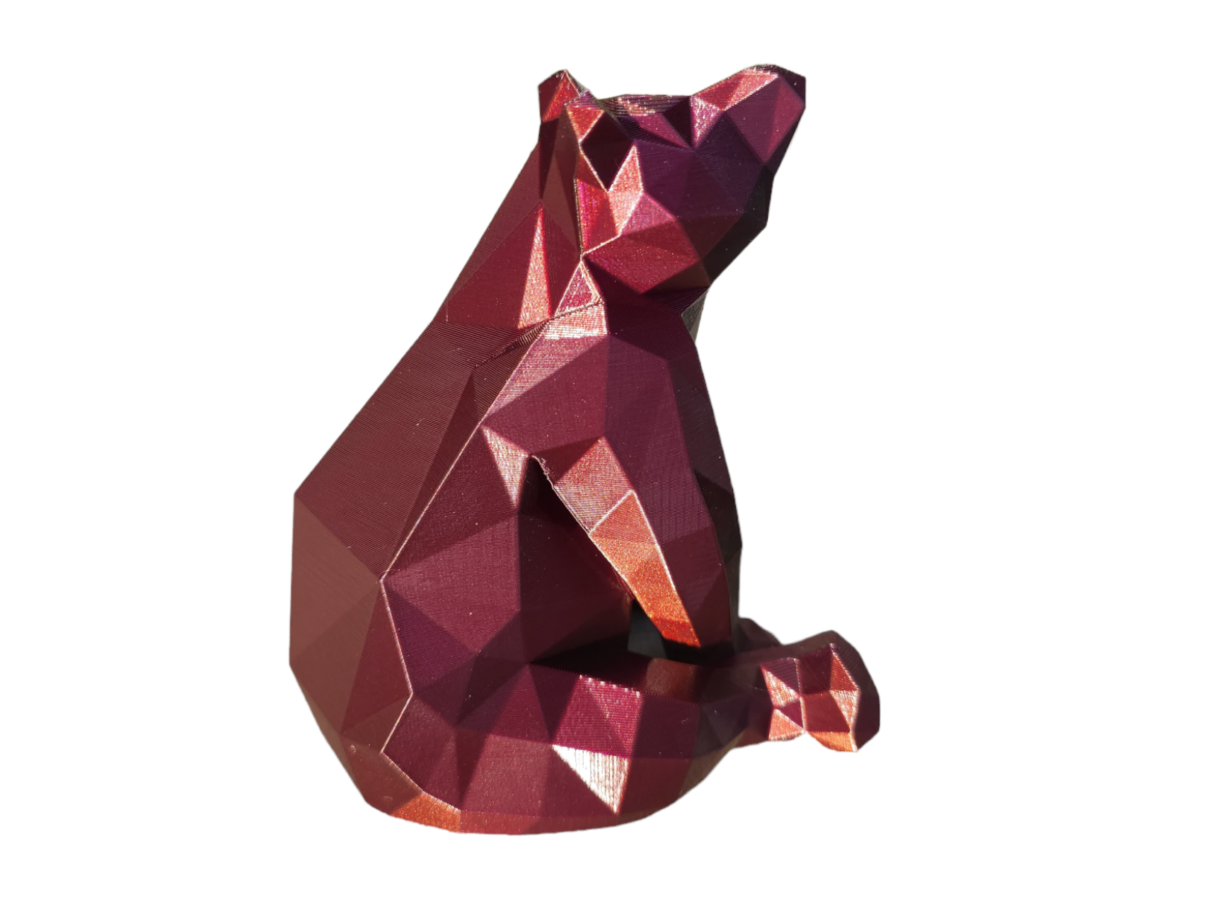 Low Poly Bear (No Supports!) by BP | Printables Store