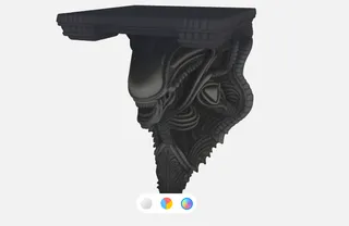 Pedestal Alien
