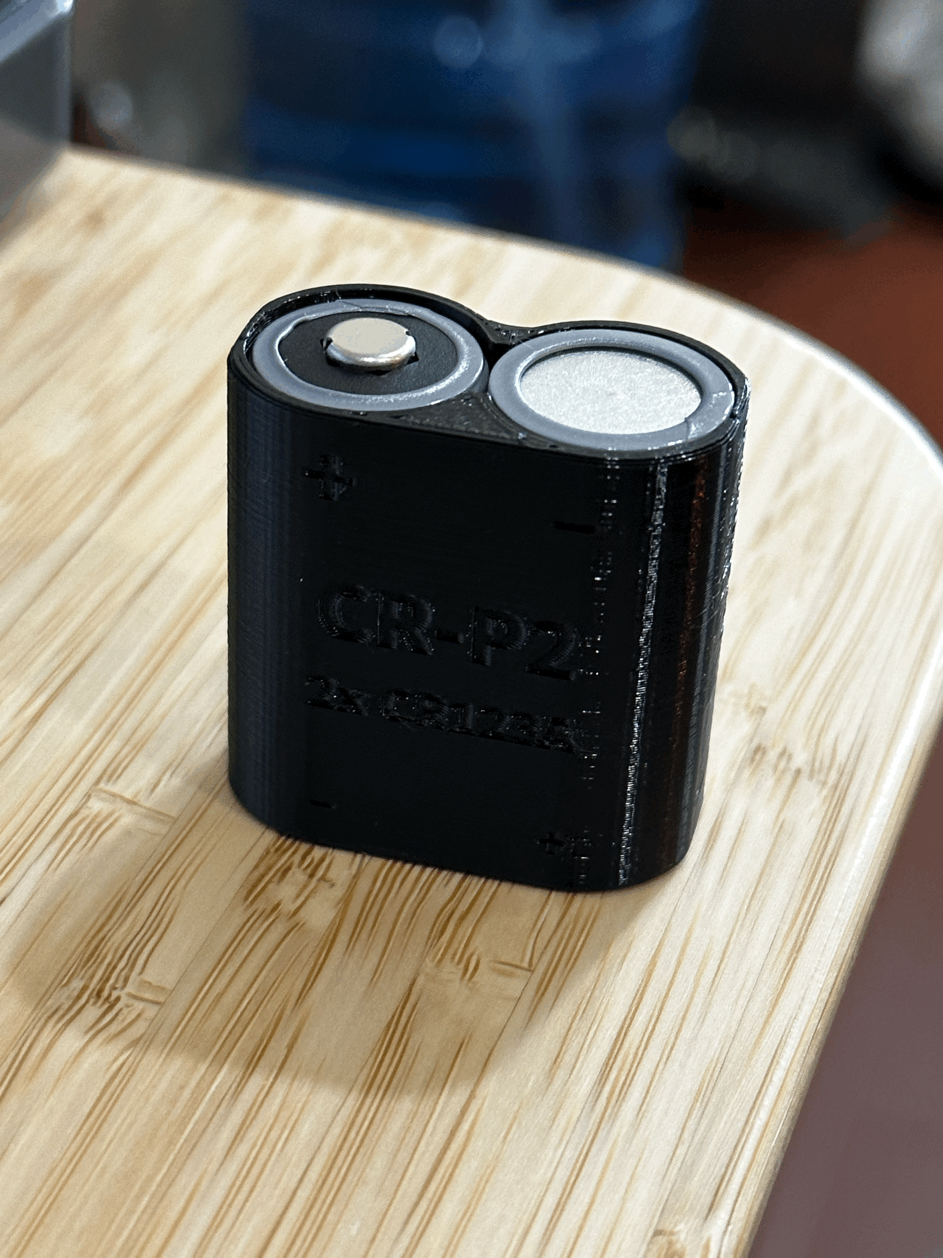 2x CR123A to CR-P2 (223A) Battery Adapter