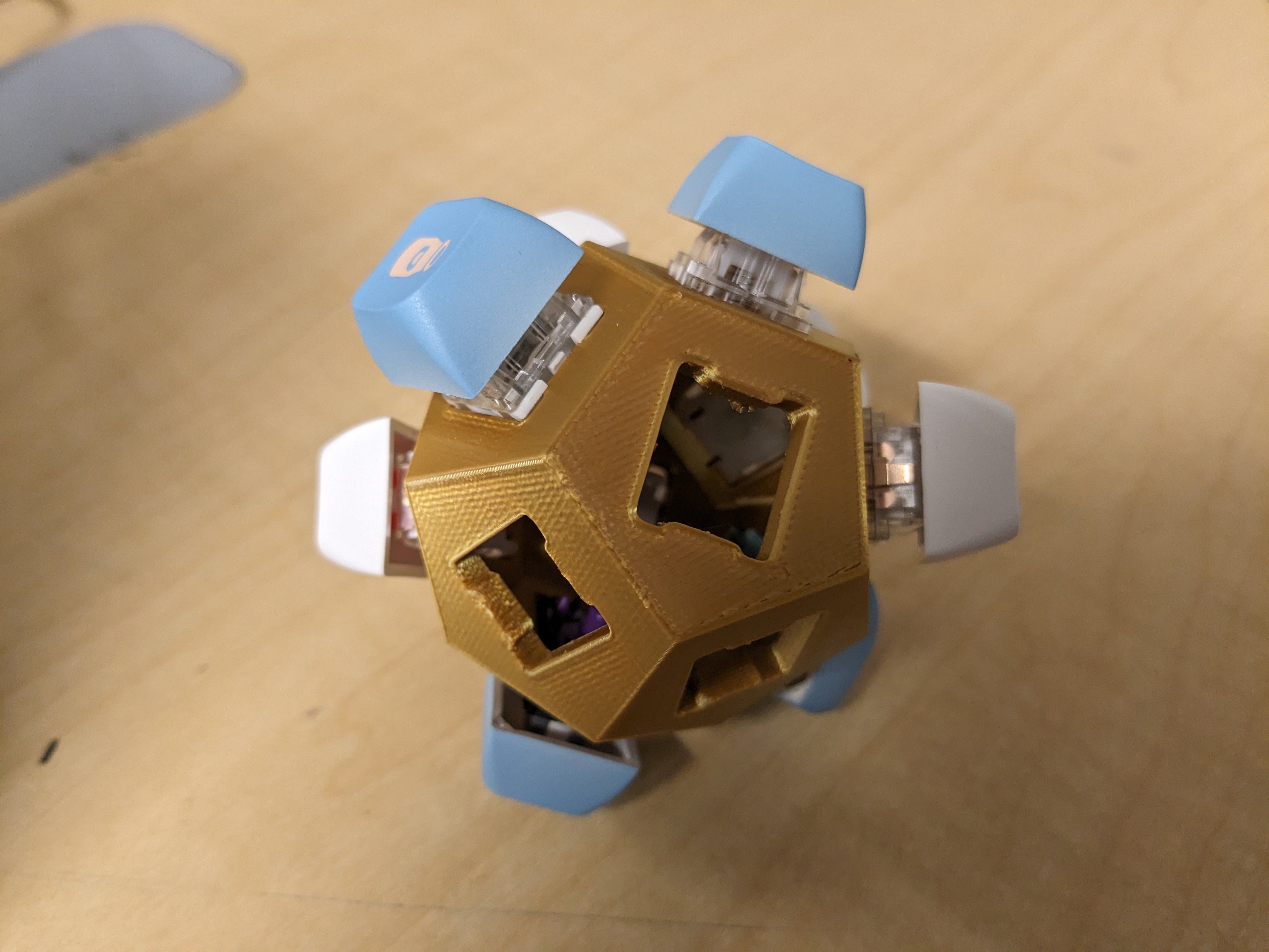 Switch Dodecahedron Switch Holder By Myheg Download Free Stl Model Printables Com