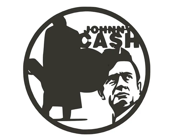 Johnny cash klok 2d