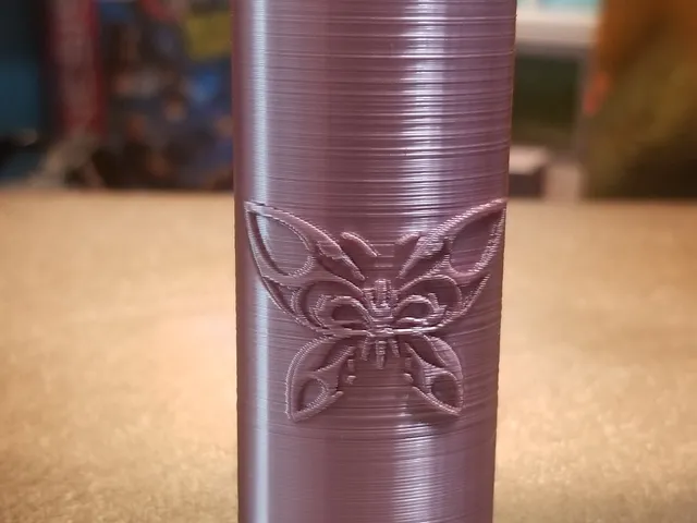 Bic Lighter Case Butterfly