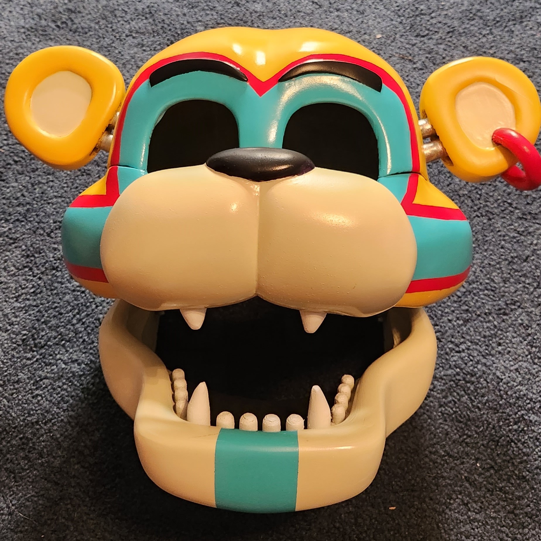 Glamrock Freddy Wearable Mask with Hinged Jaw by Gabriel Grais | Download  free STL model | Printables.com