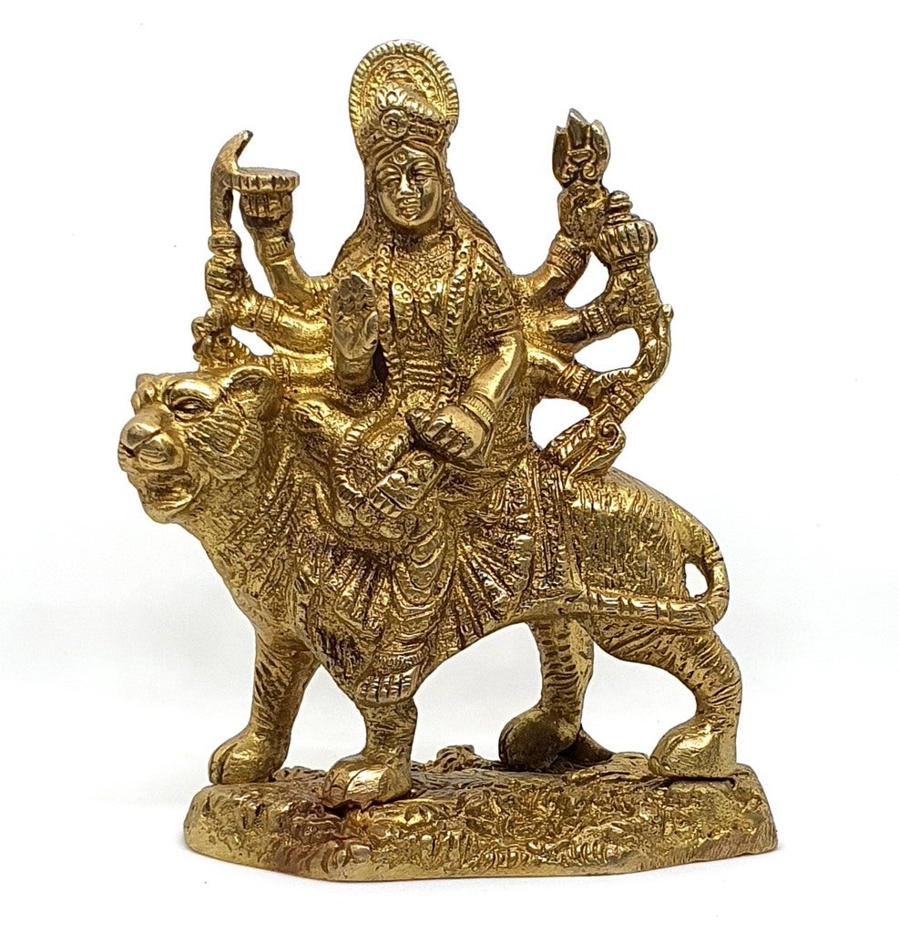 Durga Riding a Tiger by Making Gods of India | Download free STL model ...