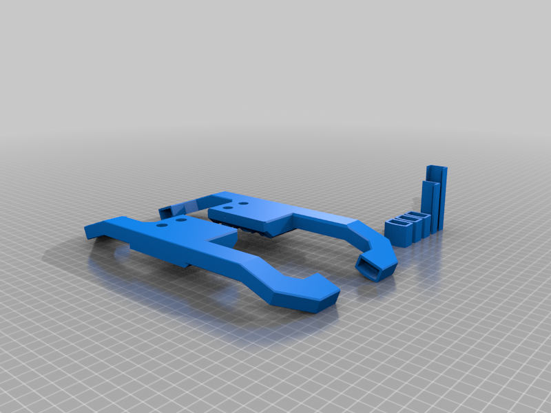 sovol_sv06_plus_rod_mount_and_light 3D model thumbnail