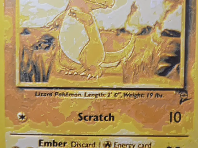 HueForge - Charmander card