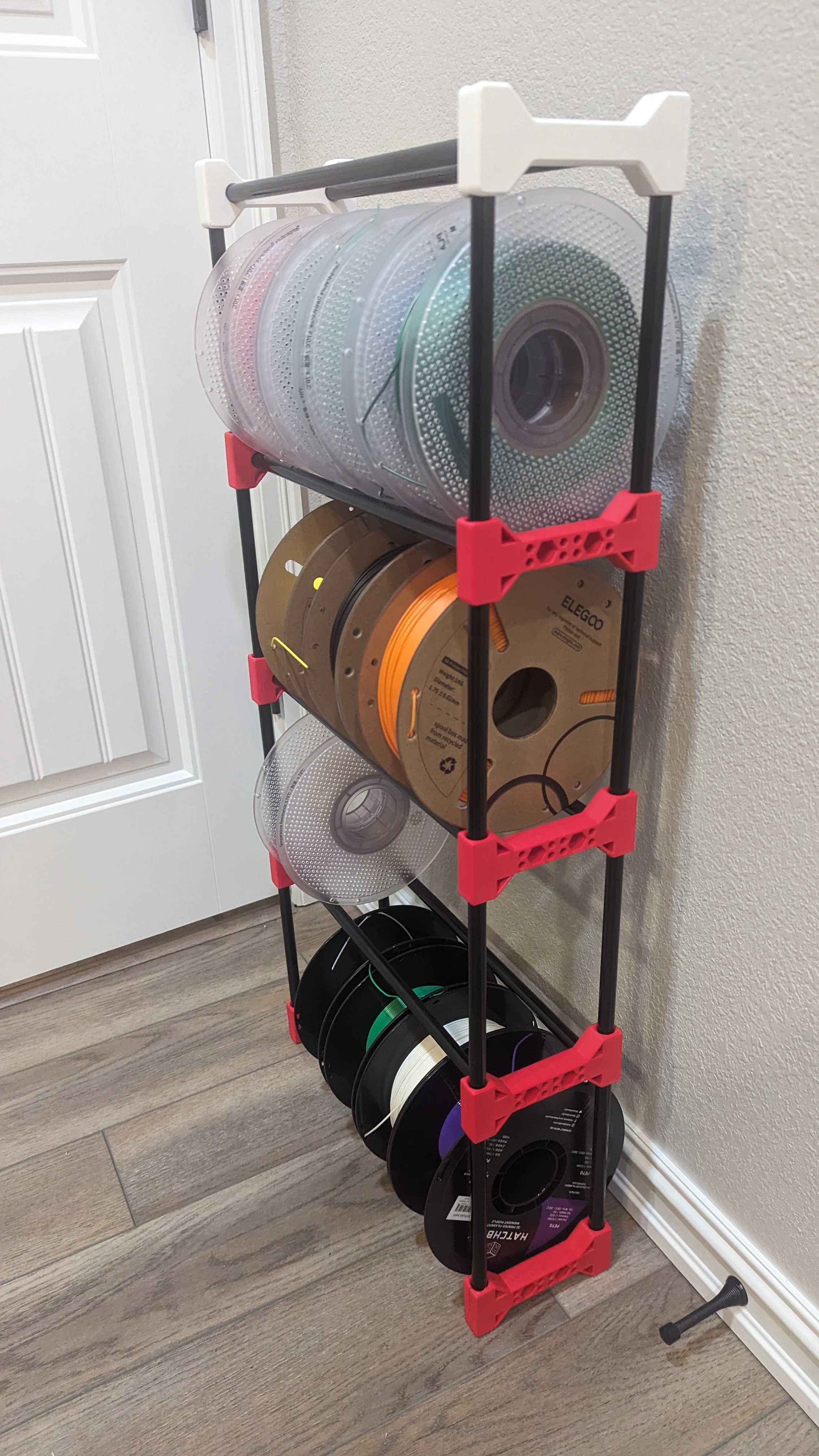 Miniatura 2 do modelo 3D Filament Storage Rack