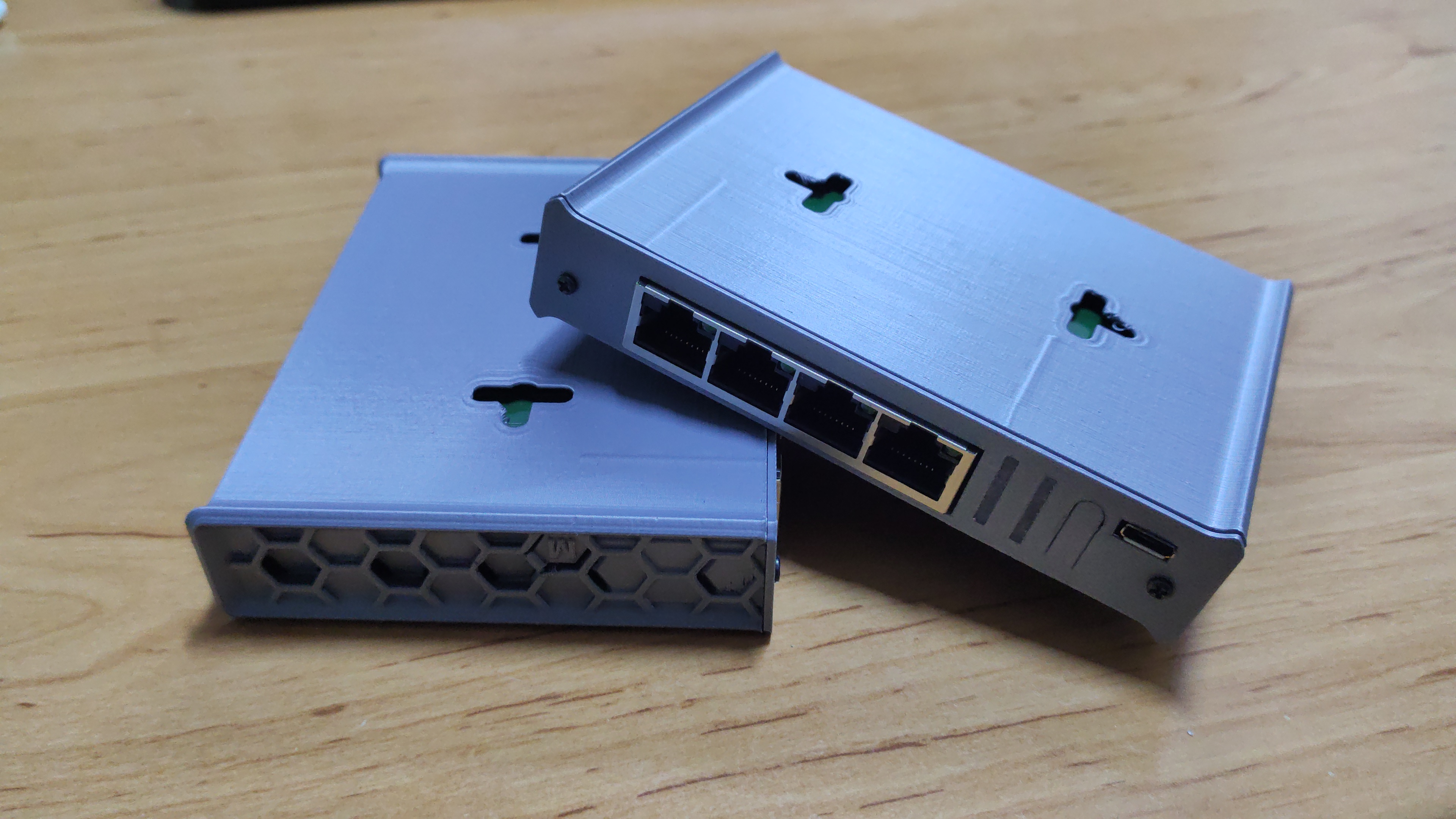 Mikrotik hAP Lite box + rack mount by copycat | Download free STL model ...