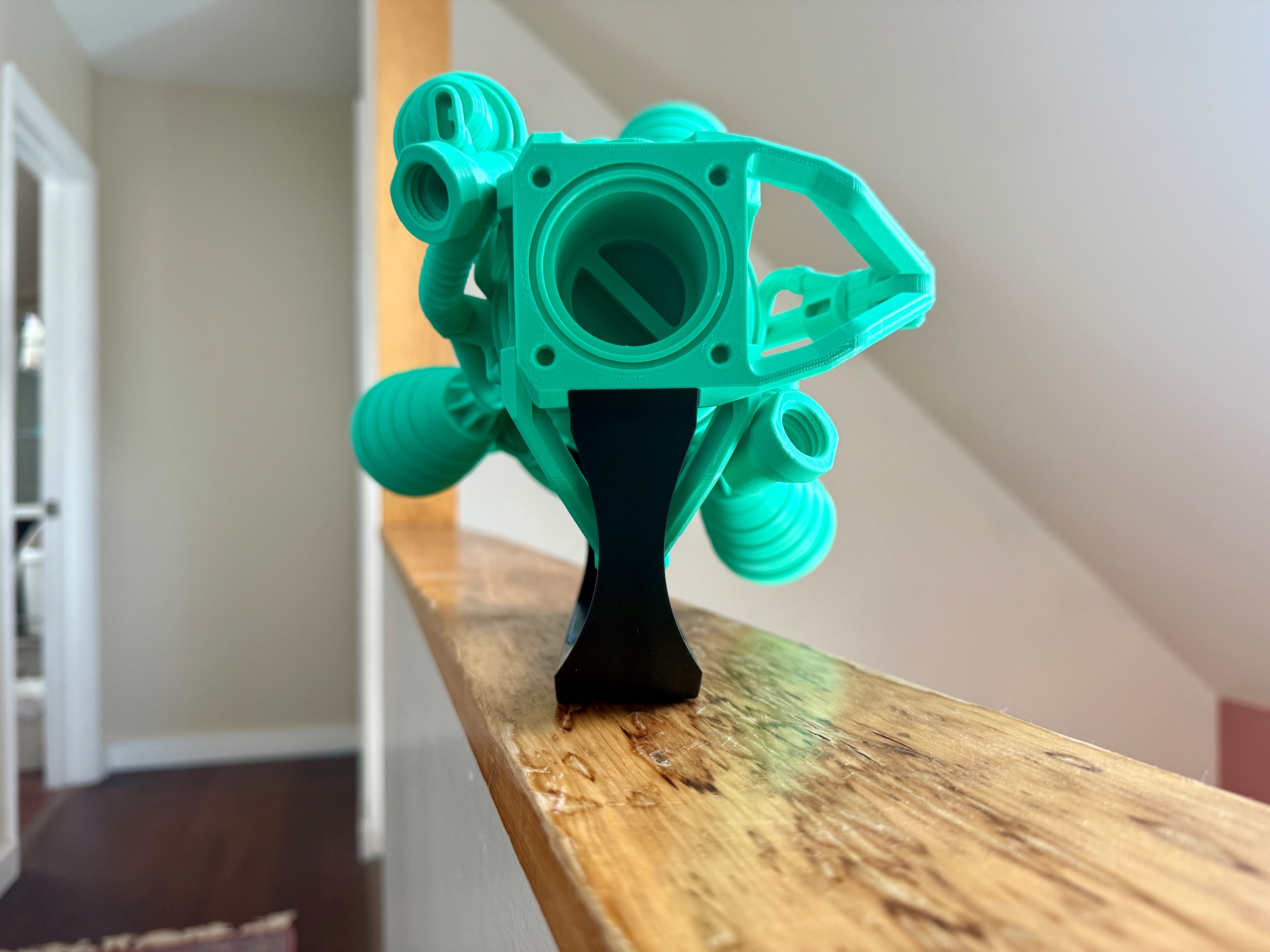 Miniatura 6 do modelo 3D Prusa Core One Rocket Engine Stand