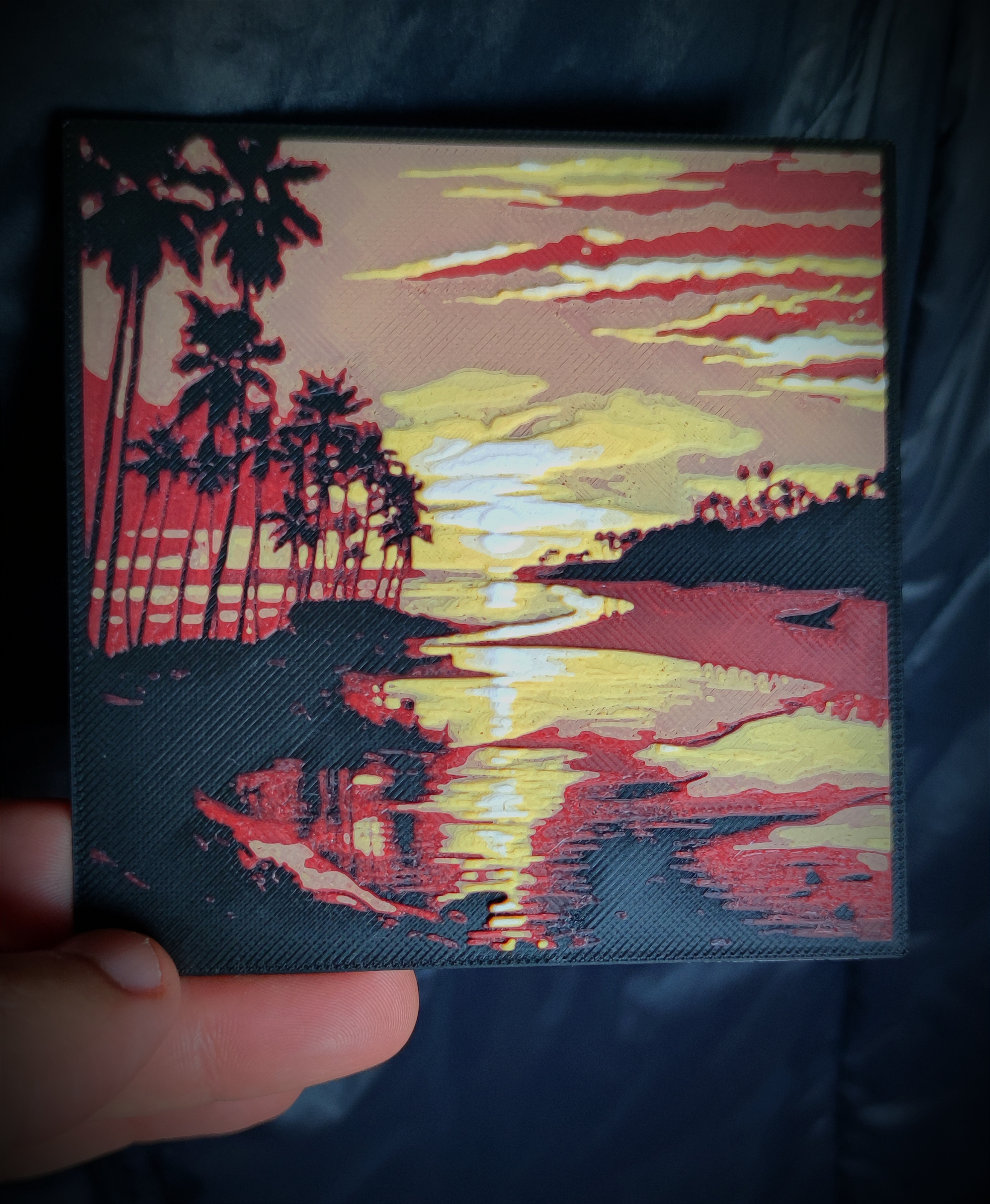 Hueforge - Tropical Sunset