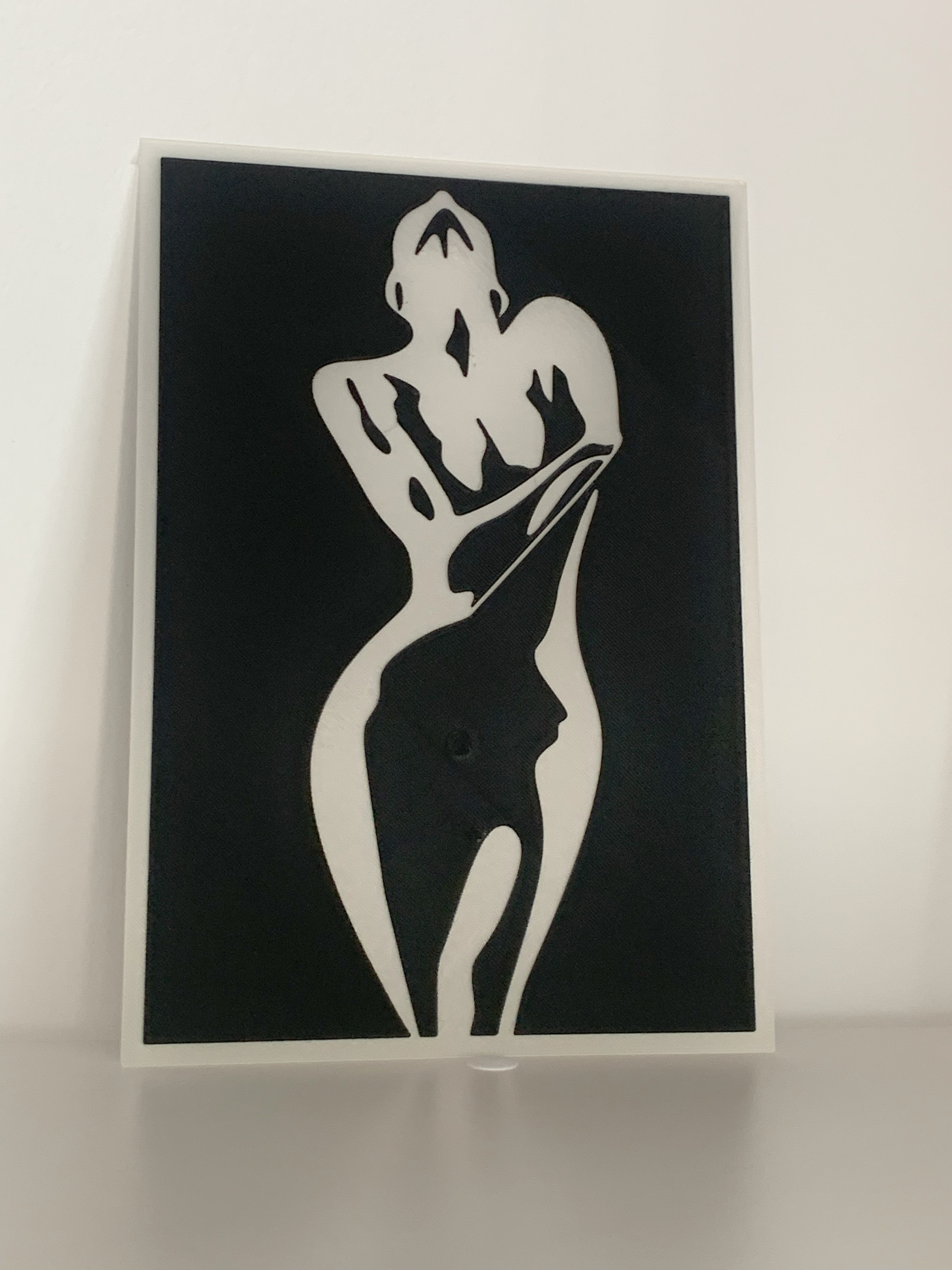 Woman silhouette
