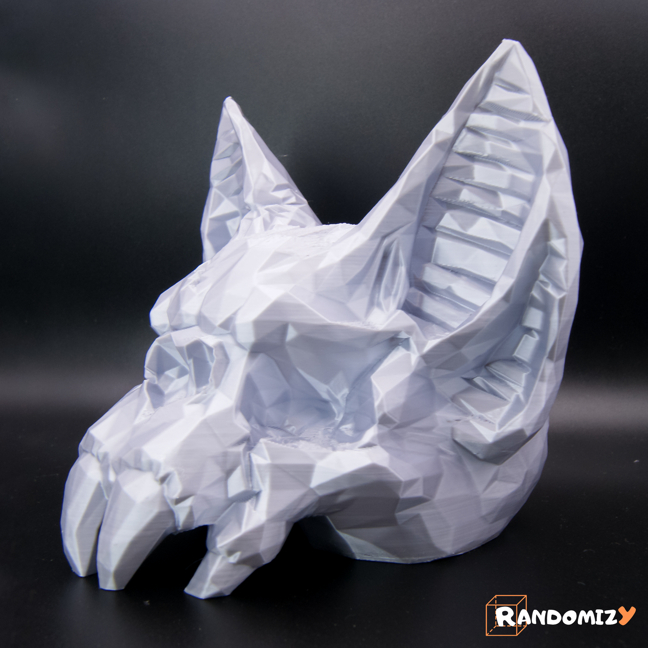 Bat Skull - Low Poly by Randomizy | Download free STL model ...