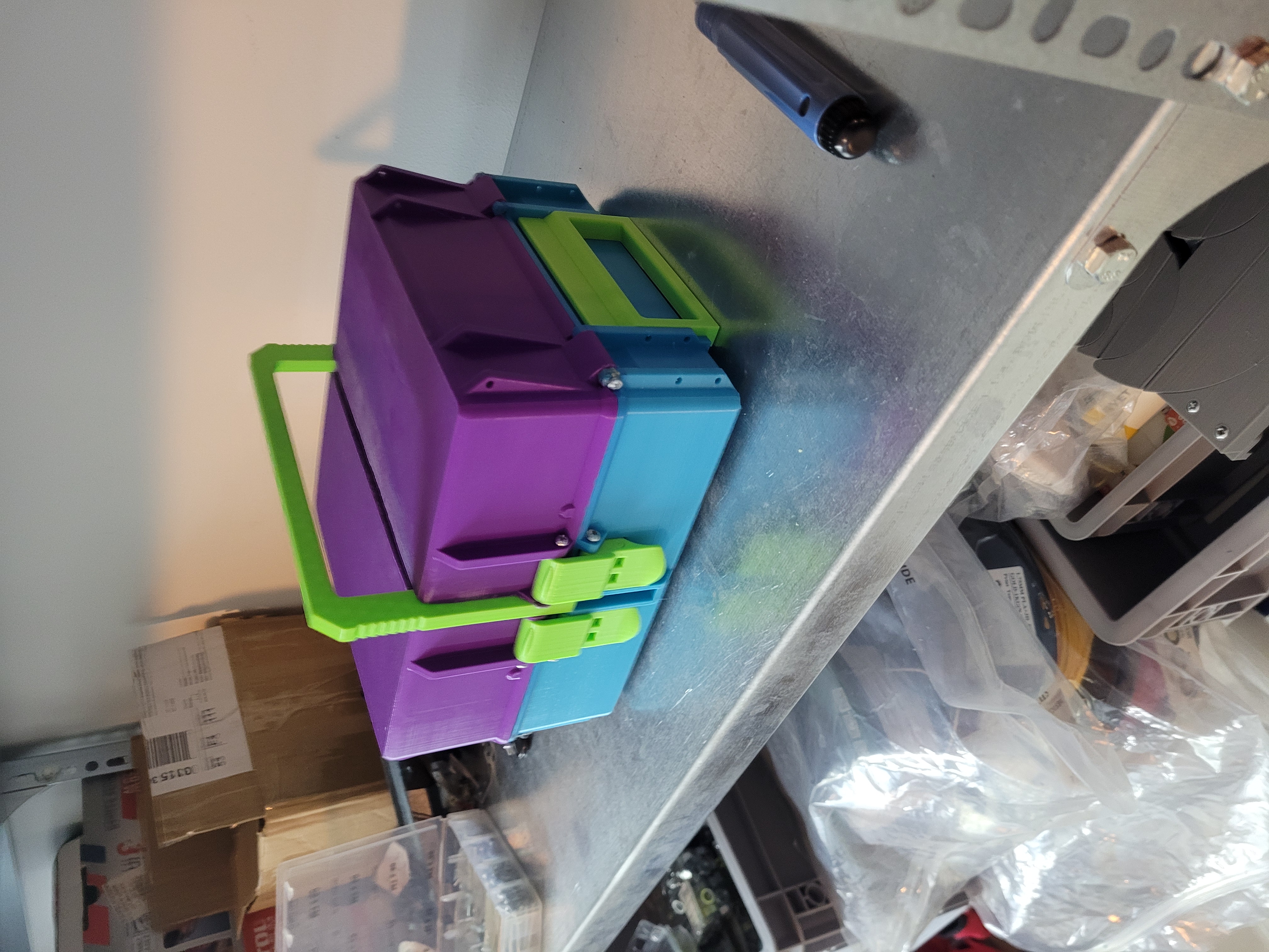 SBox for Ender 3 - Double cantilever box 3D model thumbnail