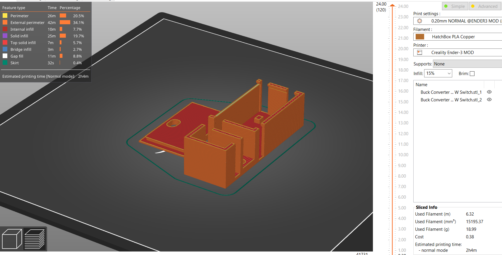 Buck Converter with Switch Holder by Hesed | Download free STL model ...