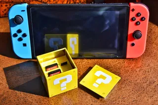 Nintendo Switch cartridge micro SD card holder by Loudifier, Download free  STL model
