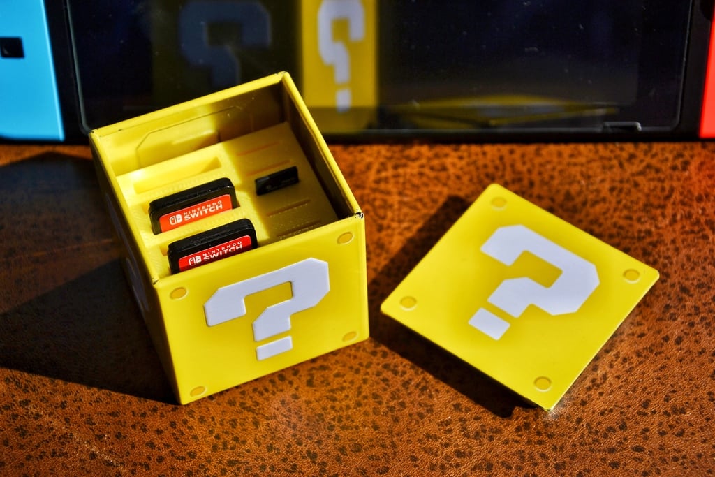 Nintendo Switch Cartridges and Micro SD holder by Julián Caro Linares ...