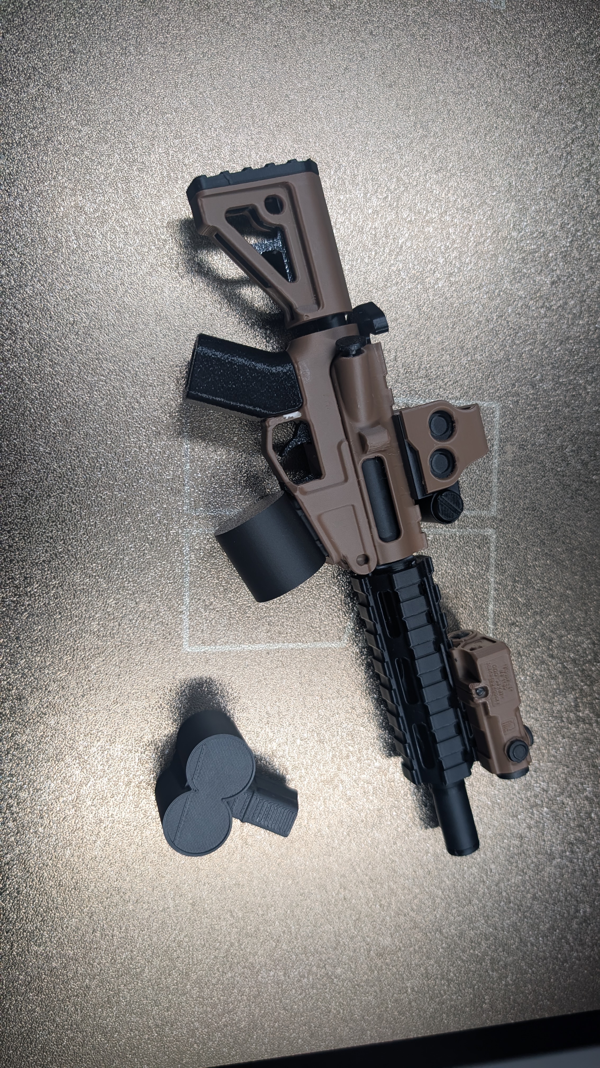 AR-15 / M4 Pocket Rifle – Bolt-Action Toy - Attachments