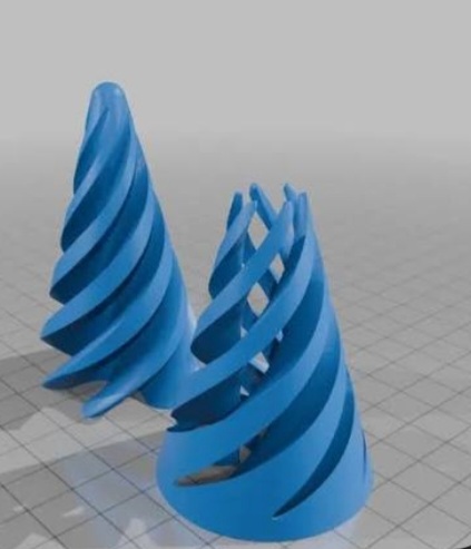 Sparial fidget cone