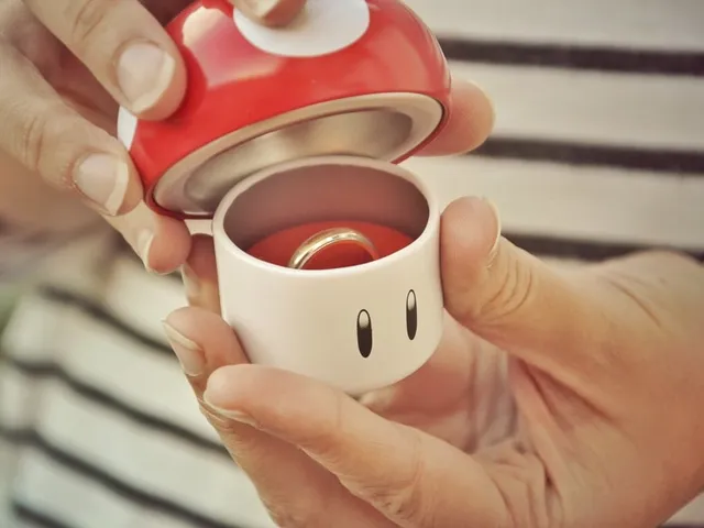 Nintendo Wedding Ring Box