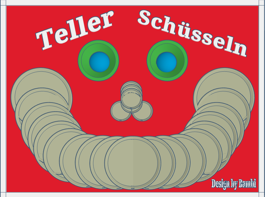 Hinweise Büro Kollektion Teil 5 von 6 >Teller + Schüsseln<