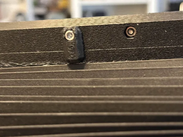 Rear bellows tabs holder for 4x5 camera from