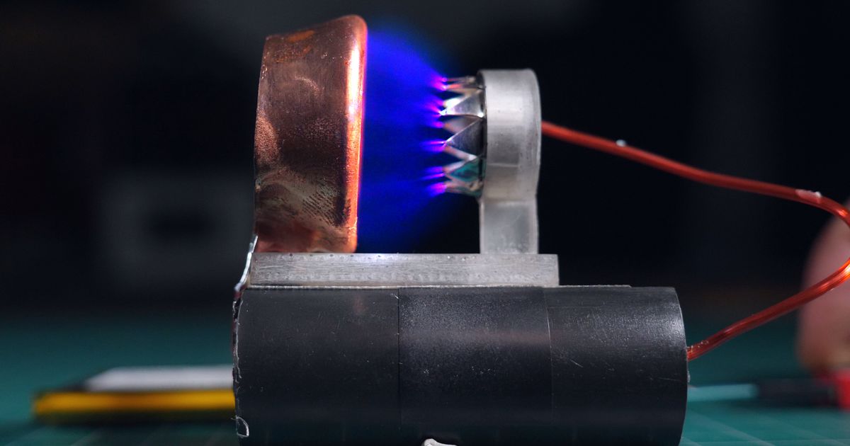 Ionic Thruster By Integza Download Free STL Model Printables Ionic Thruster By Integza Download Free STL Model Printables