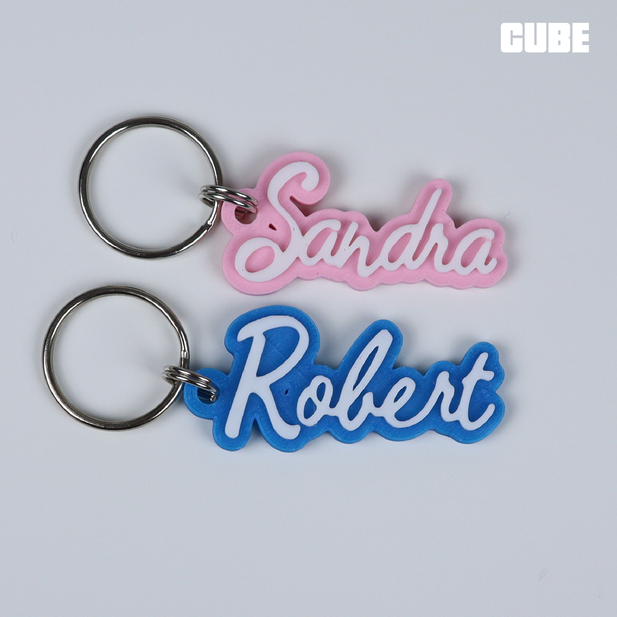 Customizable Barbie Keychain By CUBE3DWORLD | Printables Store