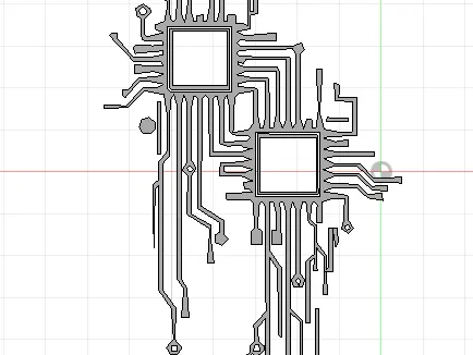 printed circuit decoration 2